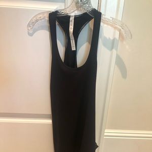 Lulu Lemon black racer back tank